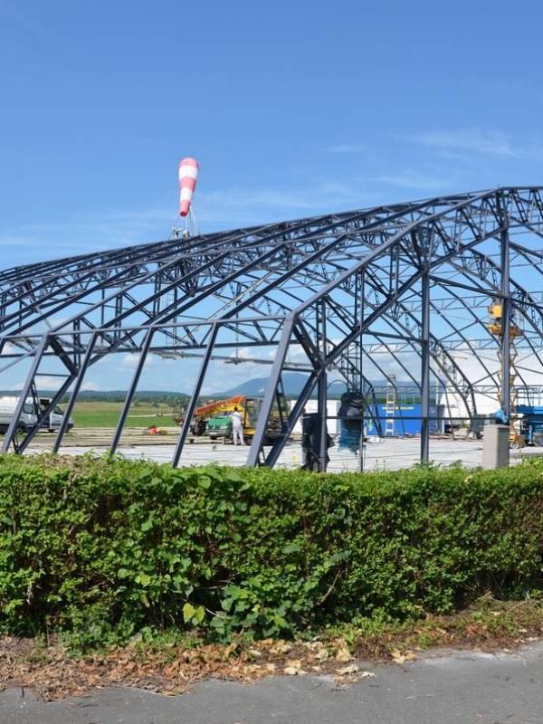 Koordinator zaštite na radu I i II prilikom obnove hangara za helikoptere u aviobazi Lučko