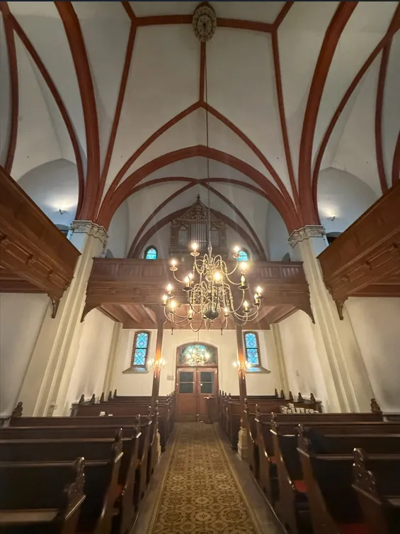 Projektiranje: izvedbeni projekt konstrukcijske obnove evangeličke crkve, Zagreb, fotografija 2