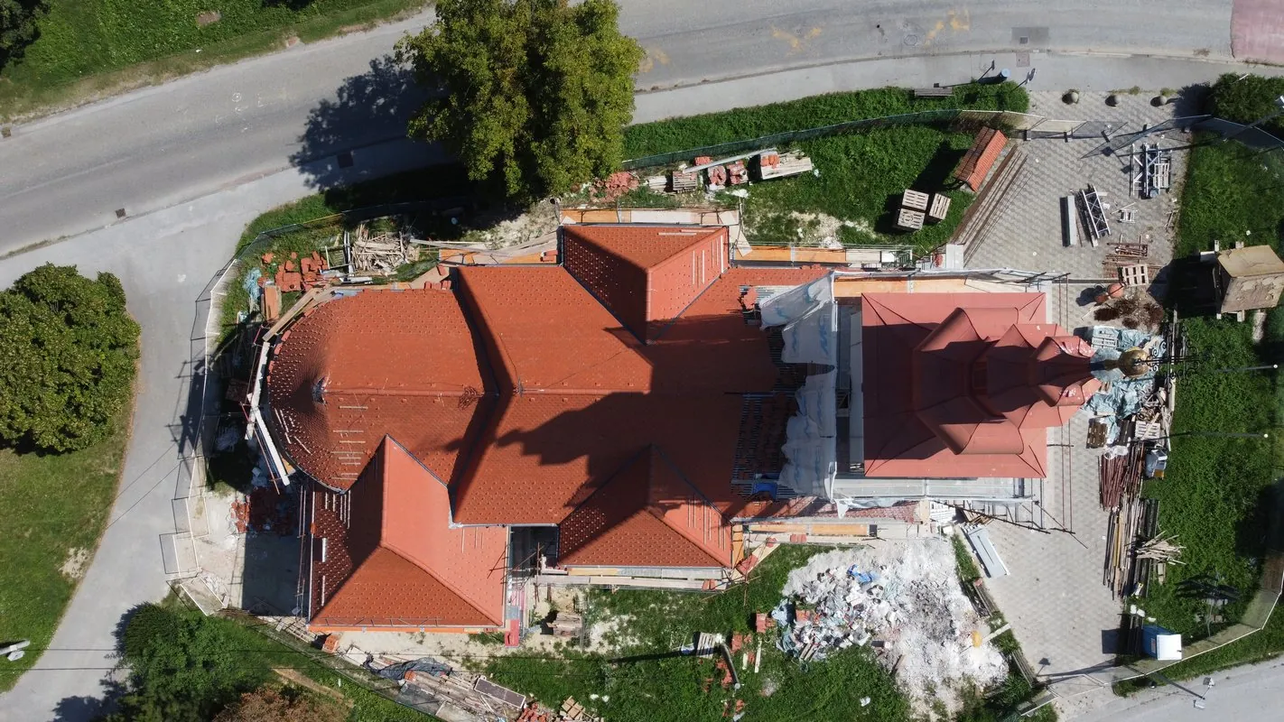 Tehničko savjetovanje i zaštita na radu na gradilištima: konstrukcijska obnova crkve Uznesenja Blažene Djevice Marije, Resnik, Zagreb, fotografija 2