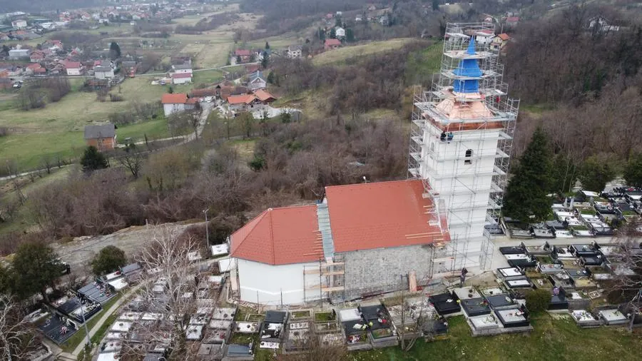 Tehničko savjetovanje i zaštita na radu na gradilištima: konstrukcijska obnova kapele sv. Mihalja, Vugrovec, fotografija 2