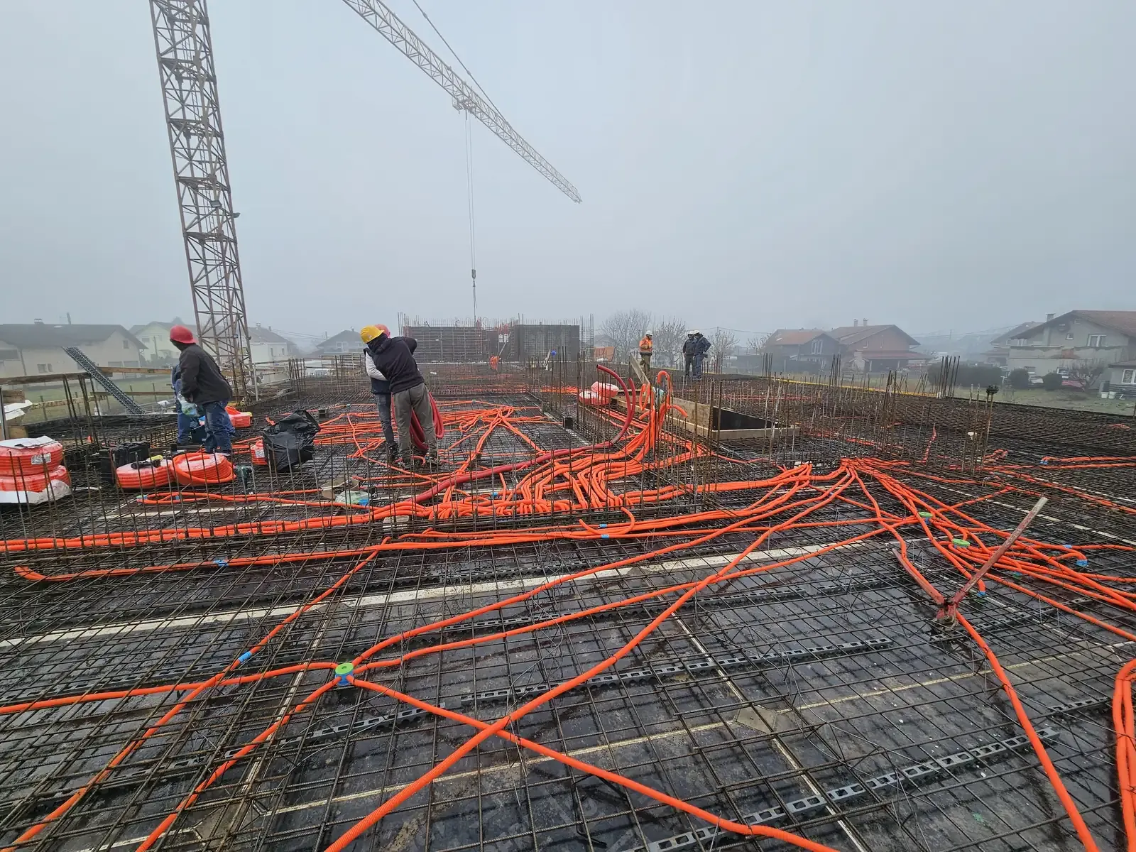 Construction supervision: structure of the Struge II residential building, Zagreb, photograph 2