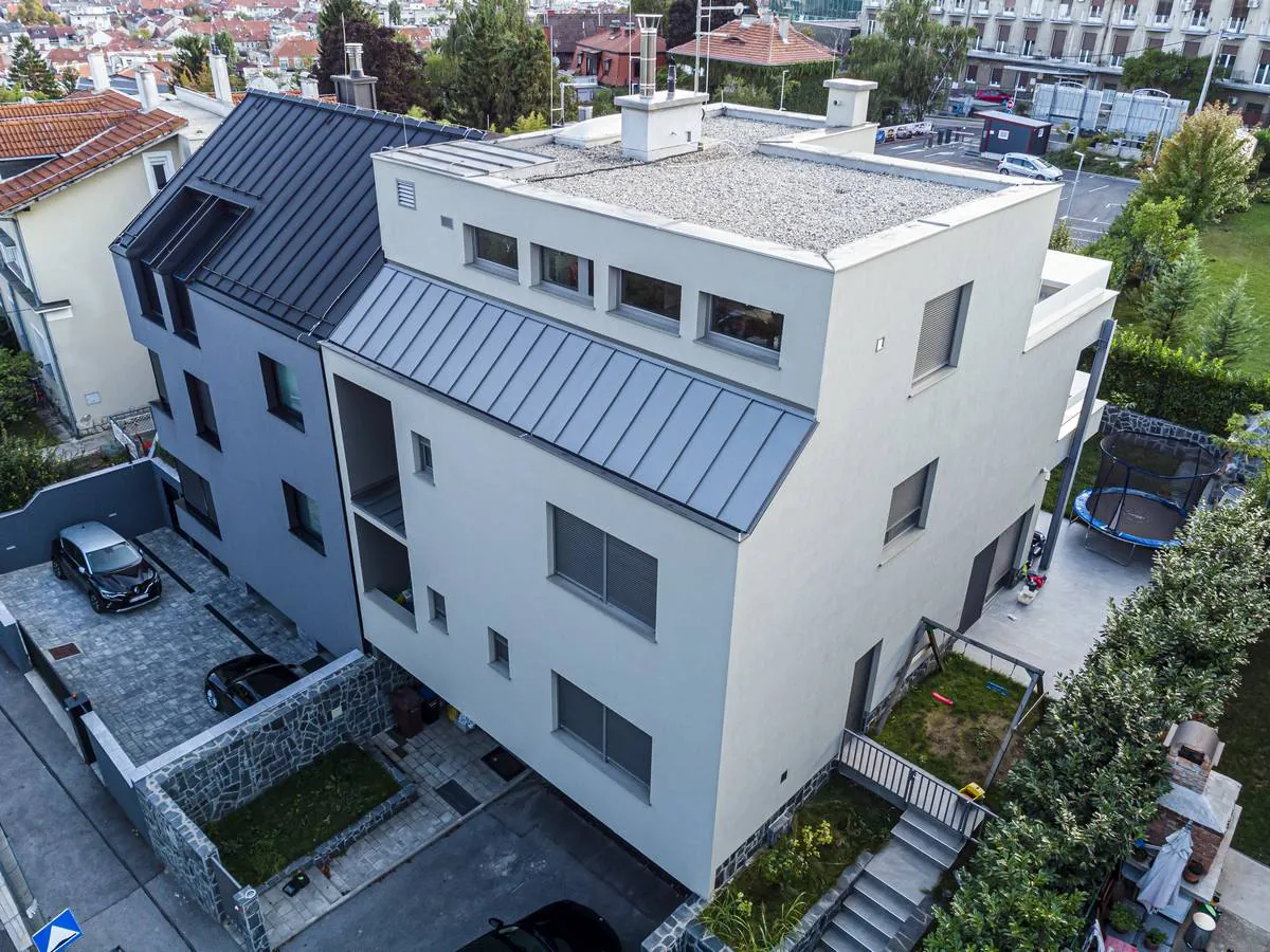 Projektiranje, stručni nadzor i zaštita na radu na gradilištima: urbana vila, Lašćina, Zagreb, fotografija 2