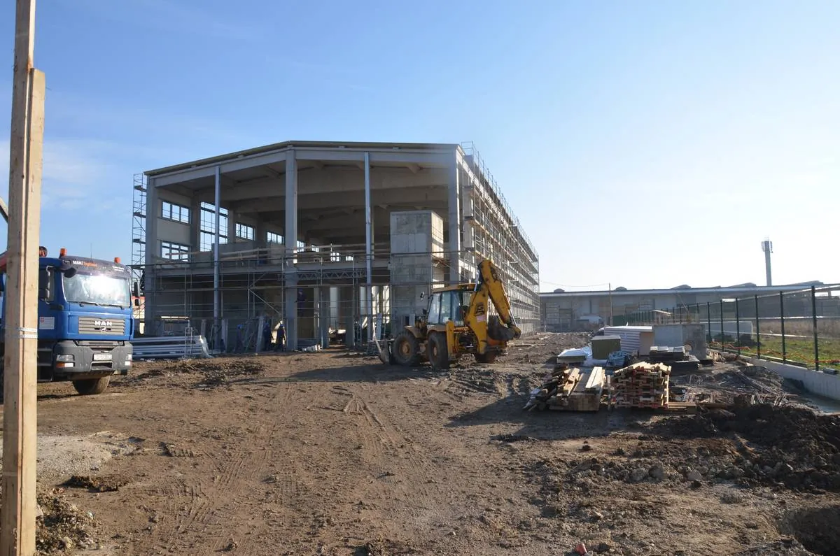 Site health and safety: section 1 of the Milsing production and office building, Velika Gorica